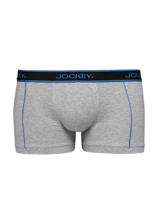 Jockey CSM Men Comfort Stretch Grey Trunks CS04