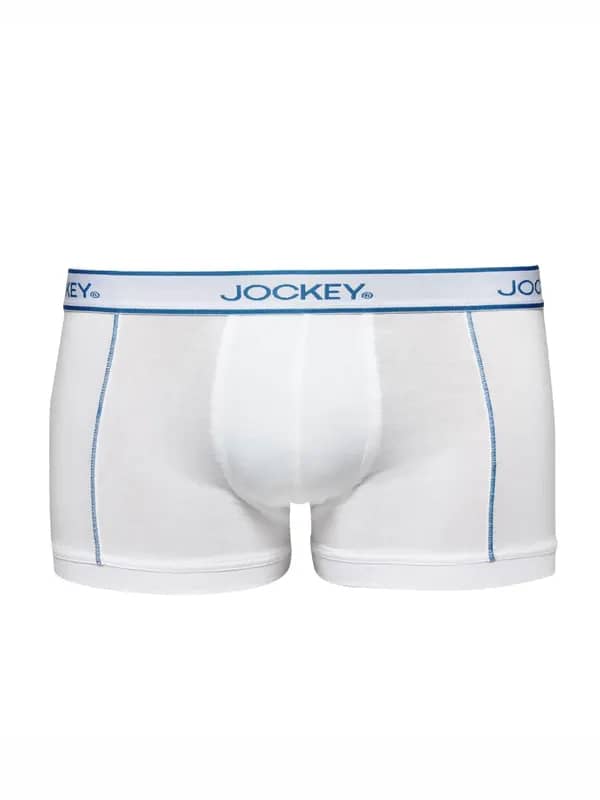 Jockey CSM Men Comfort Stretch White Trunks CS04