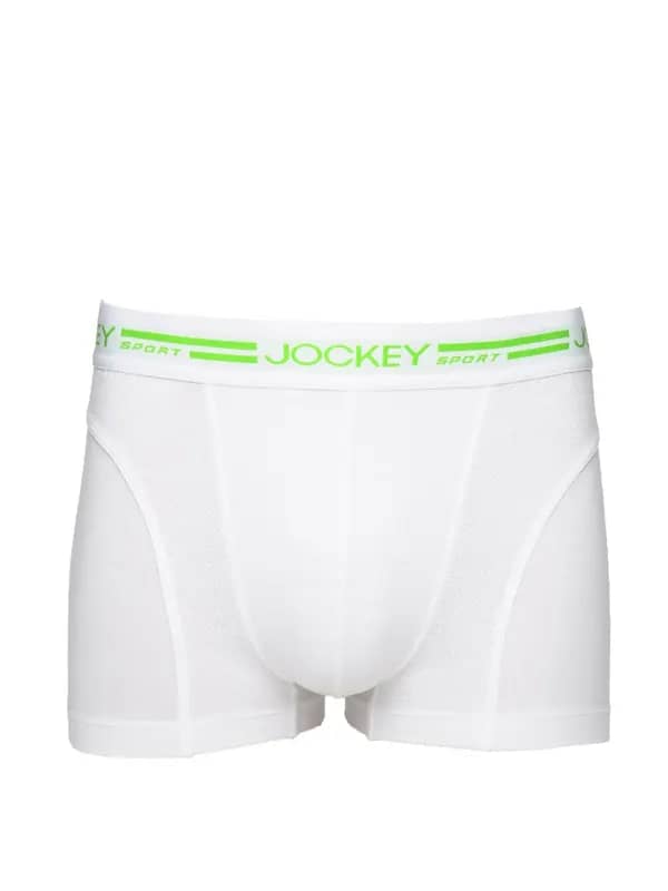 Jockey Sport Performance Men White Trunks SP04