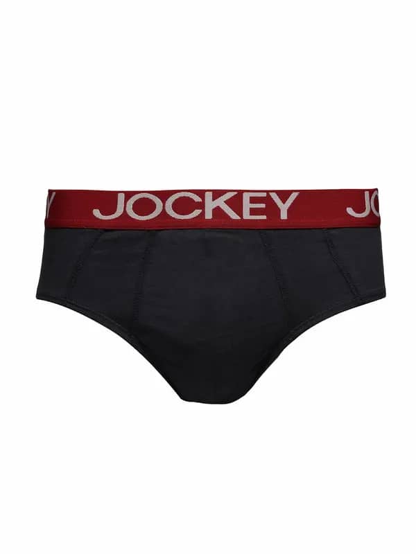 Jockey ZONE Men Zone Black Brief US14