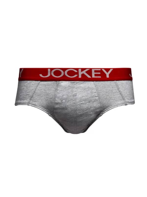 Jockey ZONE Men Zone Grey Brief US14