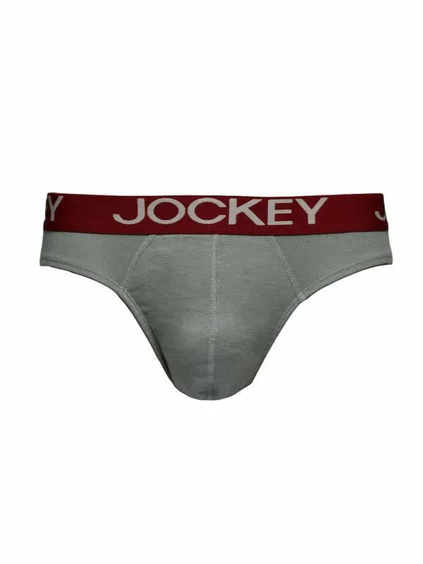 Jockey ZONE Men Zone Grey Brief US17
