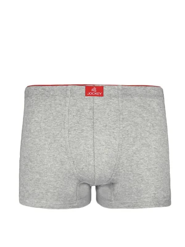 Jockey ZONE Men Grey Modern Trunks US19
