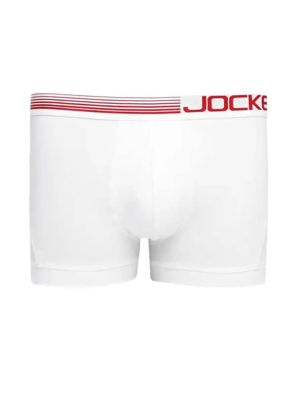 Jockey ZONE STRETCH Men Zone Stretch White Trunks US20