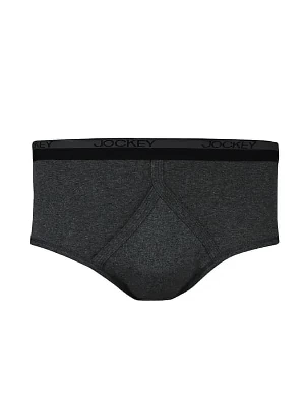 Jockey MODERN CLASSIC Men Charcoal Grey Y Front Briefs 2007