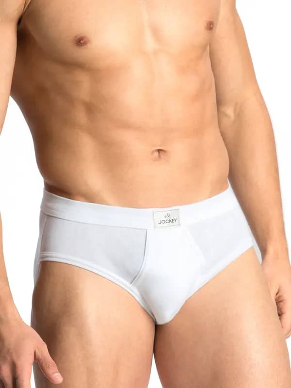 Jockey Men Gold Edition White Brief