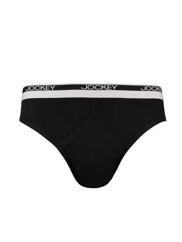Jockey MC Men Black Y Front Briefs 8003
