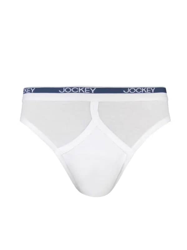 Jockey MC Men White Y Front Briefs 8003