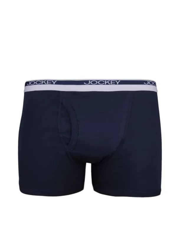 Jockey MODERN CLASSIC Men Blue Trunks 8009