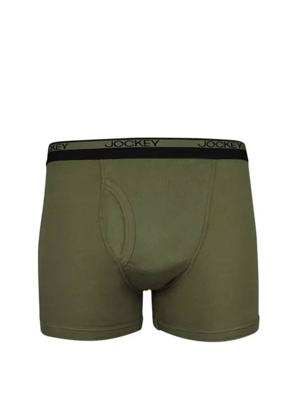 Jockey MODERN CLASSIC Men Olive Trunks 8009