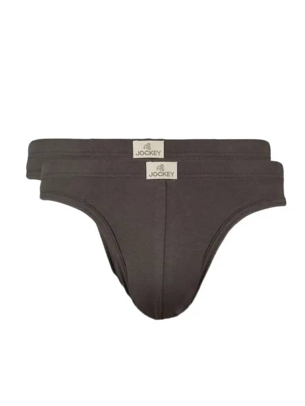Jockey MC Men Pack Of Two Brown Briefs 8003