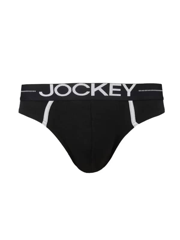Jockey COMFORT PLUS Men Black Brief 8044