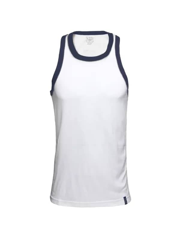 Jockey SPORT Men White Innerwear Vest 9925