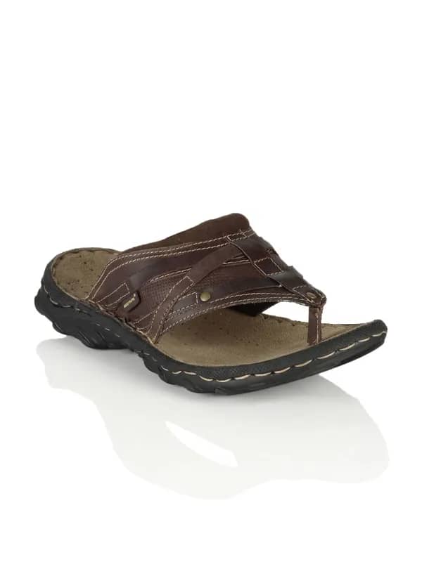 Red Tape Men Brown Sandals