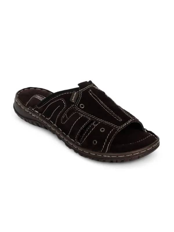 Red Tape Men Casual Brown Sandals