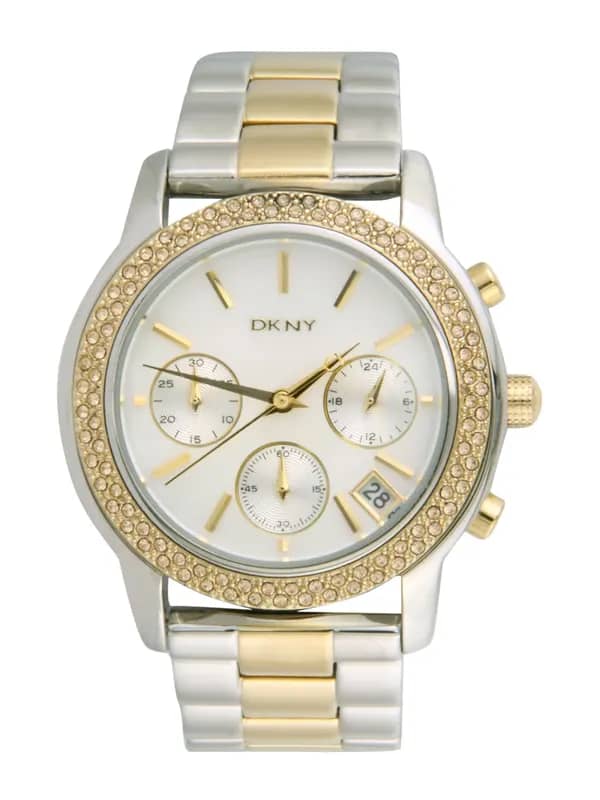 DKNY Women White Dial Chronograph Watch NY8431