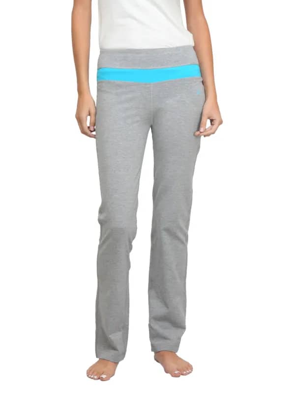 Urban Yoga Women Grey Track Pants