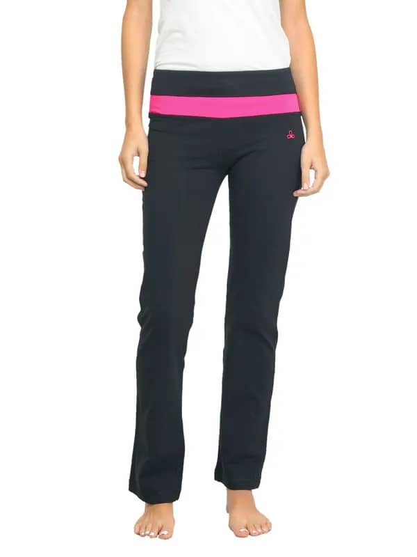 Urban Yoga Women Black Track Pants