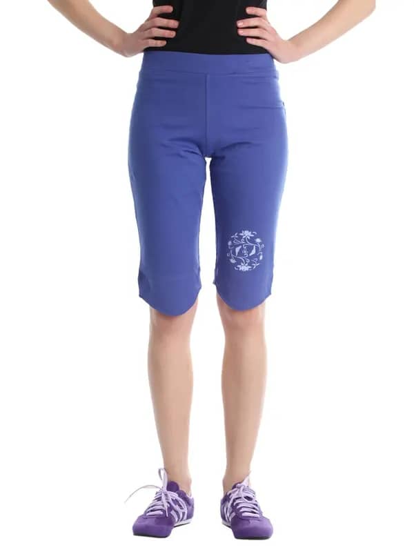 Urban Yoga Women Purple Shorts