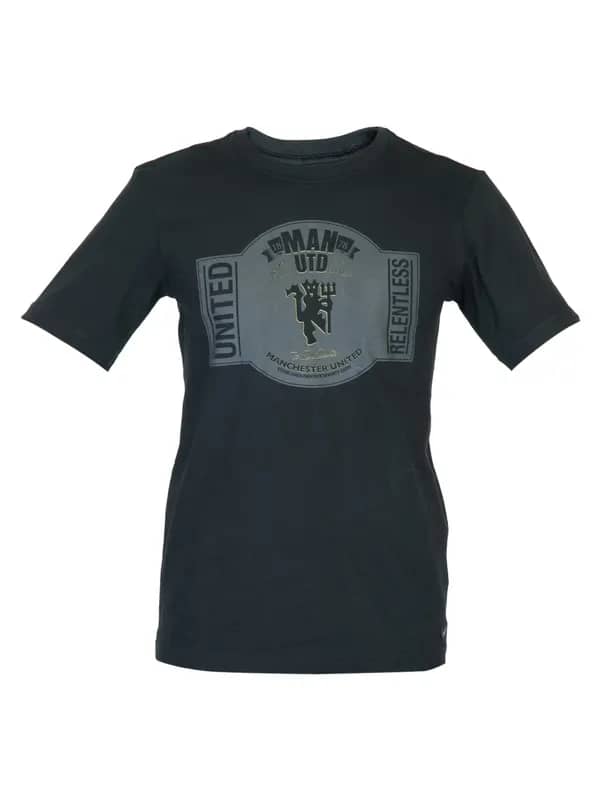 Nike Men Man U Core Black T-shirt