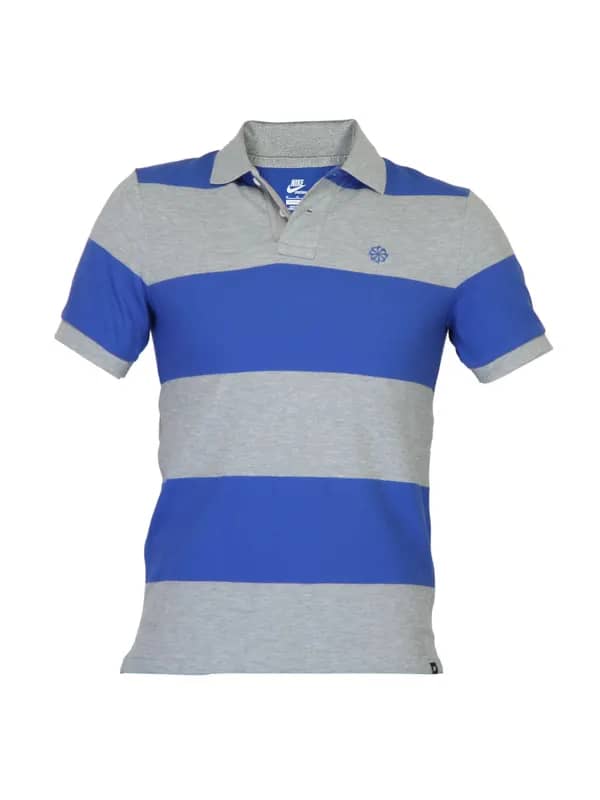Nike Men Bold Stripe Grey T-shirt