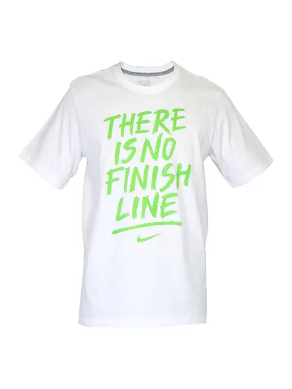 Nike Men Verbiage White T-shirt