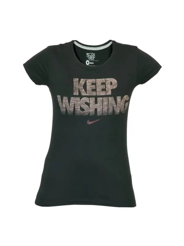 Nike Women You Wish Black T-shirt