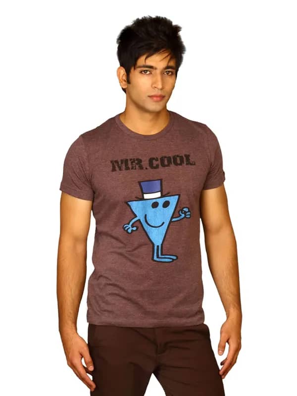 Mr.Men Men's Mr.Cool Wine T-shirt