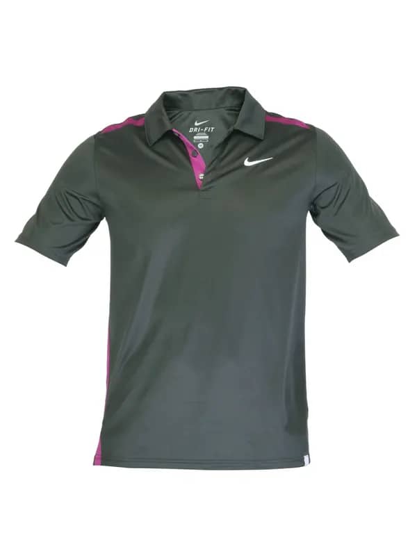 Nike Men Black T-shirt