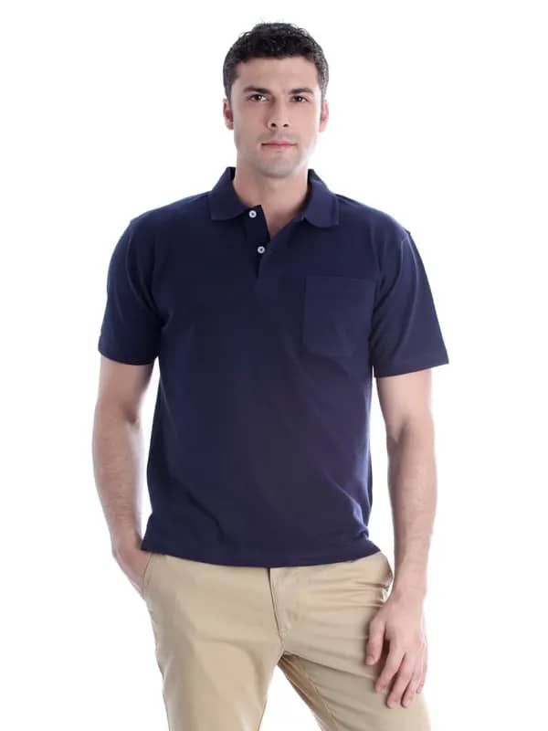 Proline Men Navy Blue T-shirt