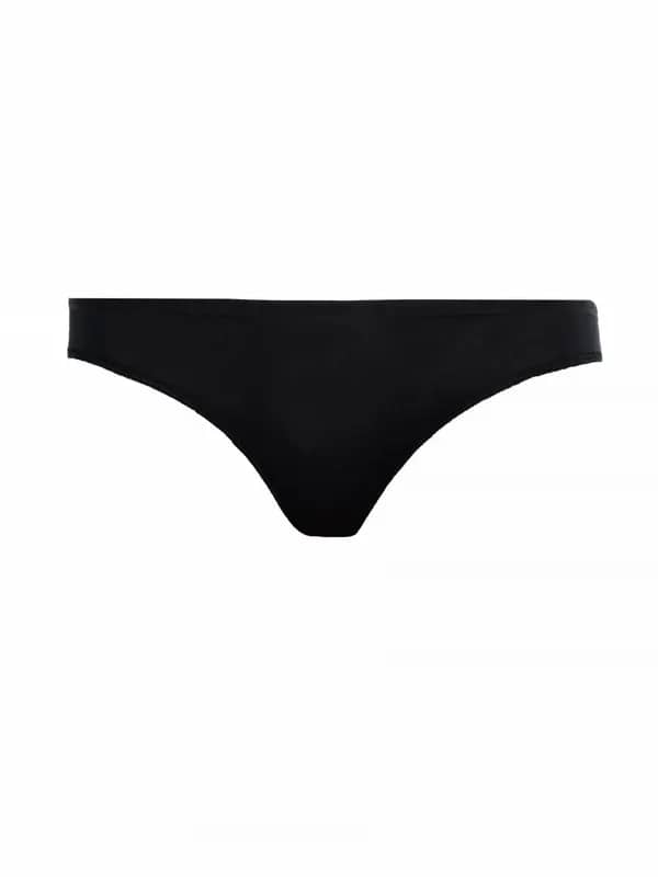 Enamor Women Black Low-Rise Bikini Brief