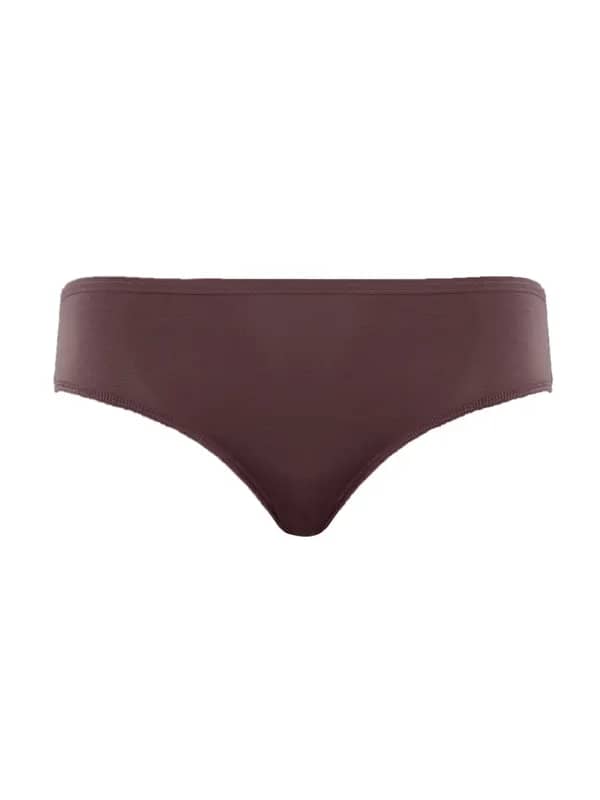 Enamor Women Brown Low-Rise Bikini Brief