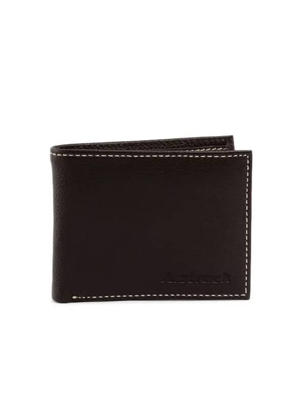 Fastrack Men Leather Brown Wallet