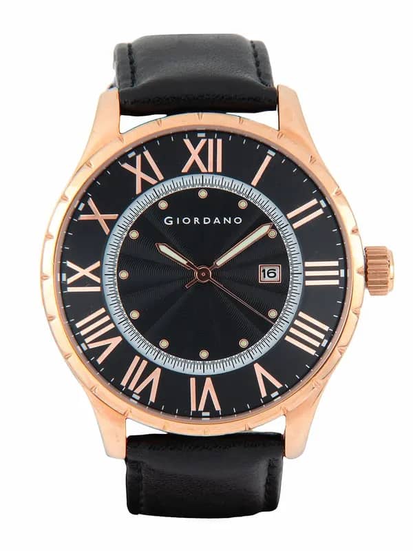 Giordano Men Black Watch