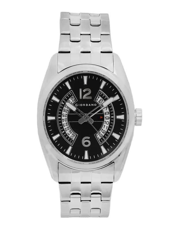 Giordano Men Black Dial Watch