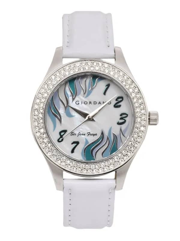 Giordano Women White Dial Watch