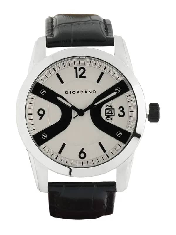 Giordano Men White Dial Watch