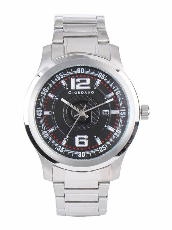 Giordano Men Black Dial Watch