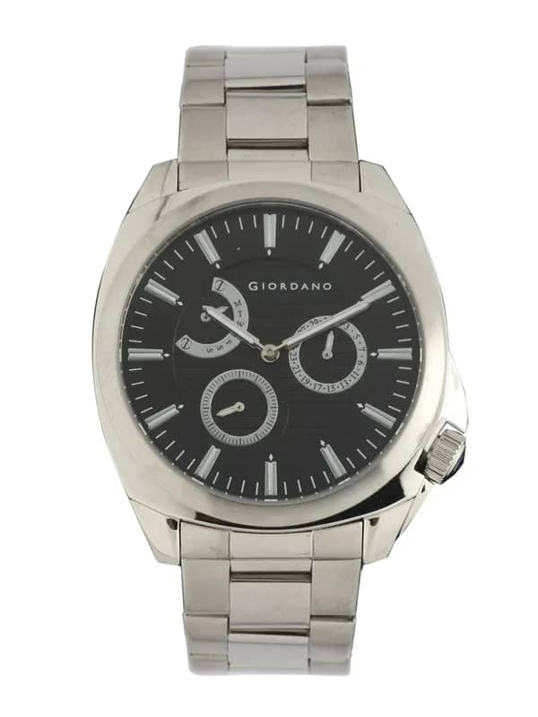 Giordano Men Black Dial Watch