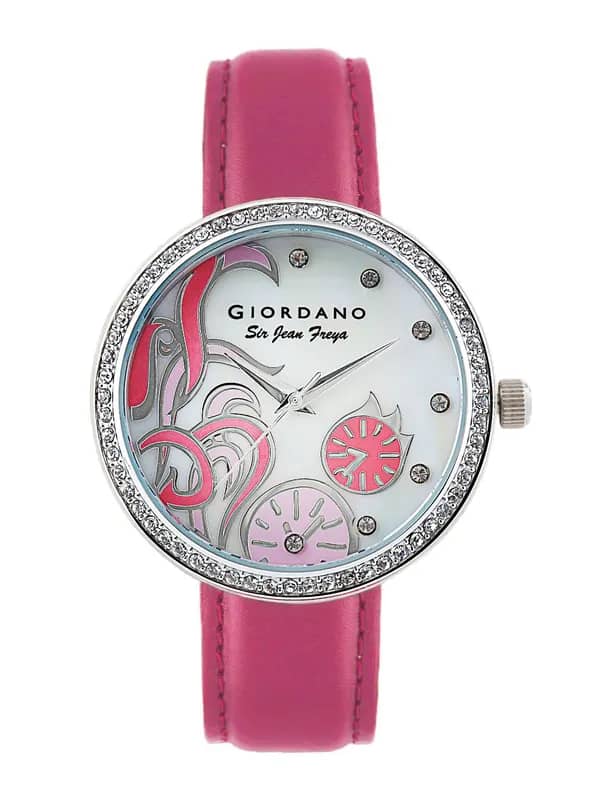Giordano Women White Dial Watch