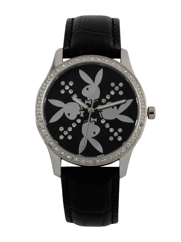Playboy Women Black Dial Watch