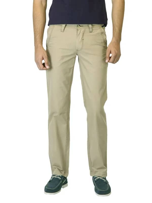Basics Men Khaki Trousers