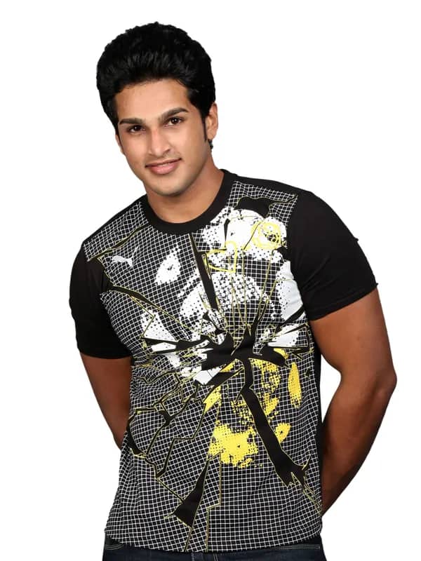 Puma Men's Football Smash Graphic Black T-shirt
