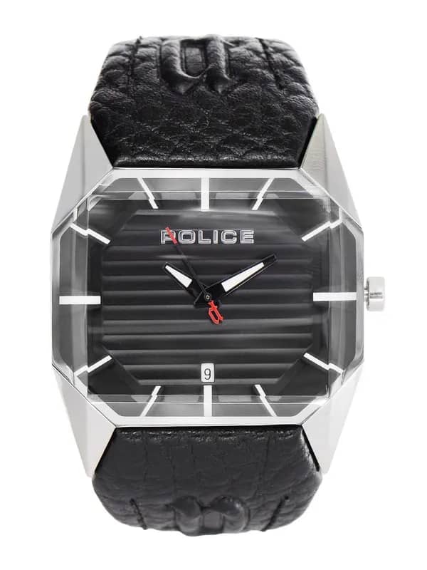 Police Men Black Dial Watch PL12176JS02A