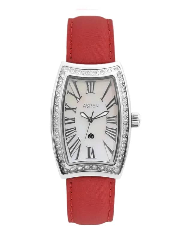 Aspen Women White Dial Watch