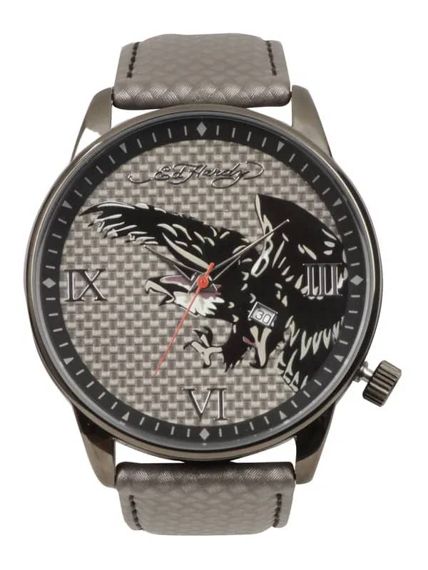 Ed Hardy Men Grey Watch