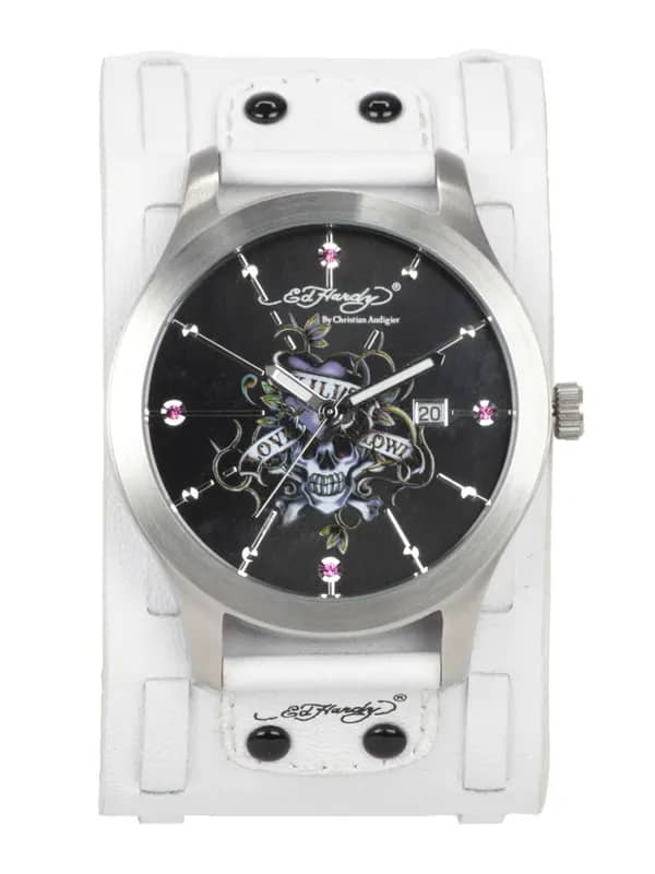 Ed Hardy Men Black Dial Watch