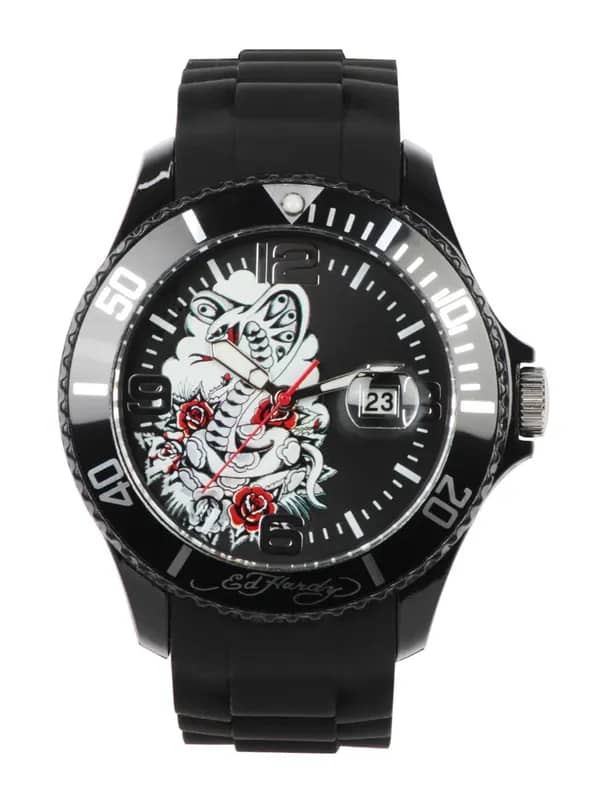 Ed Hardy Men Black Watch