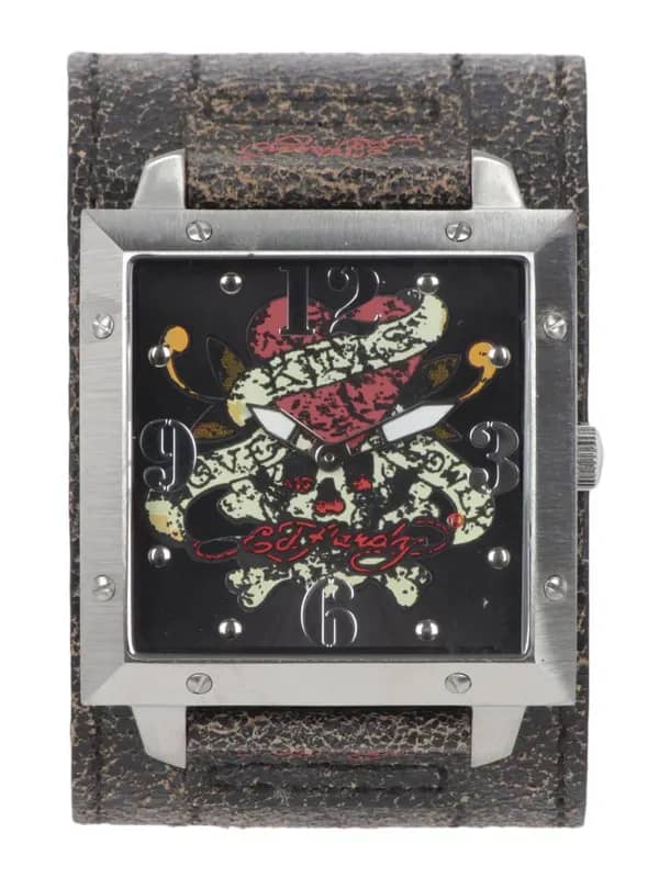 Ed Hardy Men Black Dial Watch