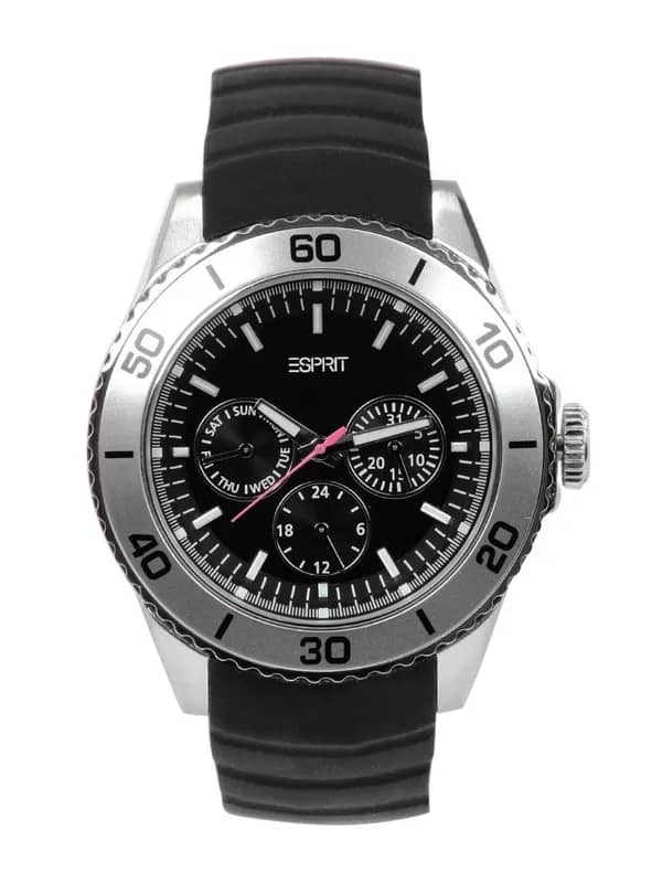 Esprit Men Black Dial Watch
